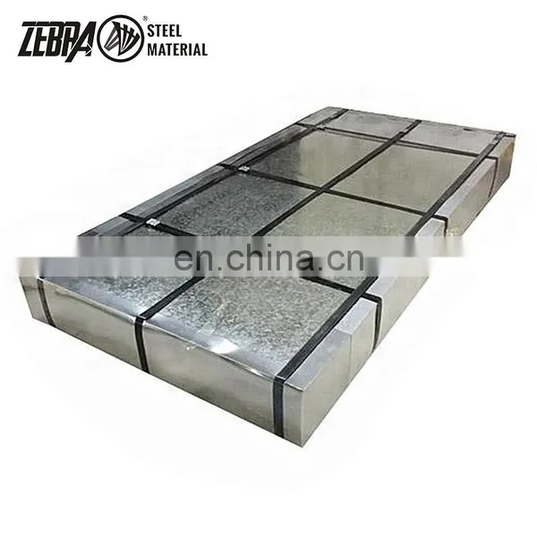 Factory Hot Rolled Cold Rolled 0.12mm - 4mm Coated Zinc Steel Iron GI Sheet Galvanized Steel Plate For Sale photo-2