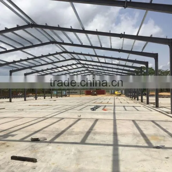 Multi-span Steel Structure With Epoxy Painted Steel Frame Q345 in Cameroon photo-5