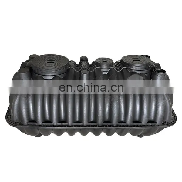1500L 2000L 2500LSewage Wast Water Treatment Underground Plastic/FRP Household Molded Stackable Bio Septic Tank photo-3