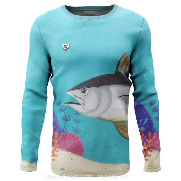 New Style Custom Sublimation Fishing Shirt of Cheap Price