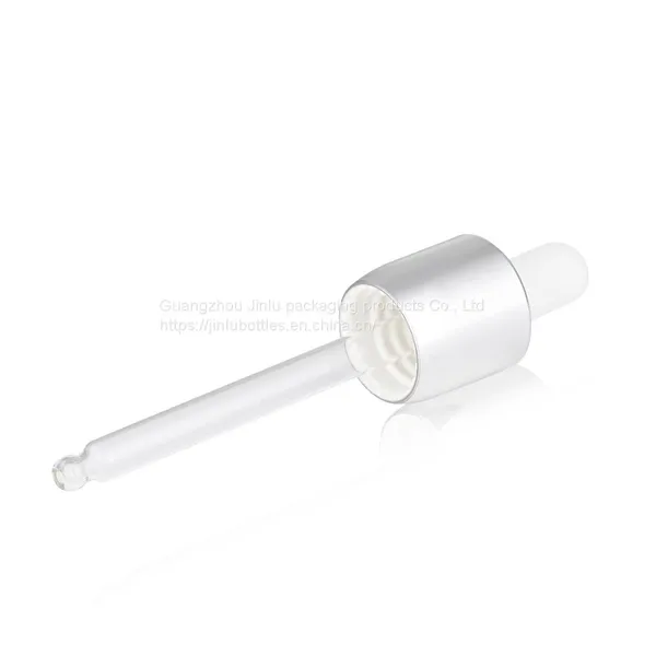 50ml Shoulder Sleeve Essential Oil Bottle Spot Skin Care Product Dropper Original Solution Glass Bottle 50ml Hyaluronic Acid Essence Solution Bottle photo-3