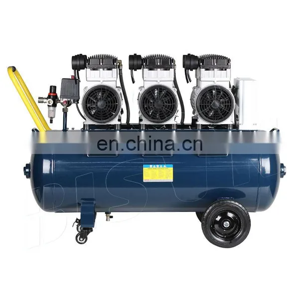 Bison China Customizable Silent 1500W Wholesale 20 Cfm Oil Free Air Compressor photo-3