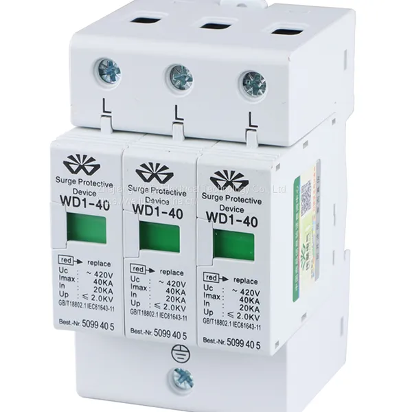 Lightning Protection-Surge Protective Device-18/20 μ S Power Supply Surge Protector