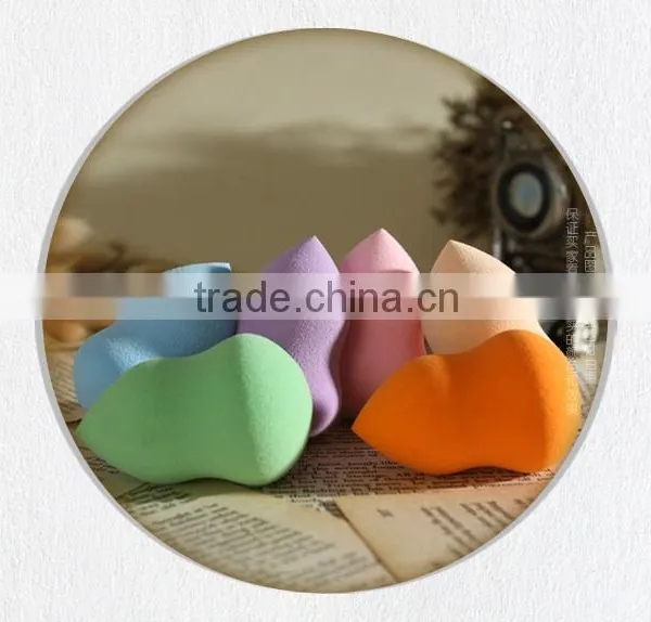 Latex-free Gourd Bottle Shape Makeup Sponge Cosmetic Puff photo-3