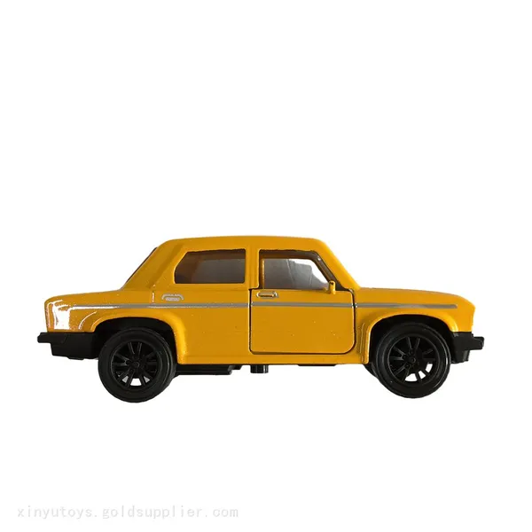 1:43 Scale 4 Inches Diecast Toys Vehicle 6 Models of Pull-back Die Cast Metal Vintage Cars photo-2