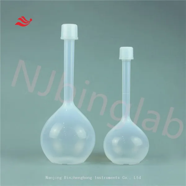 NJbinglab высококачественная объемная колба из ПФА, соответствует допускам класса А по DIN EN ISO 1042