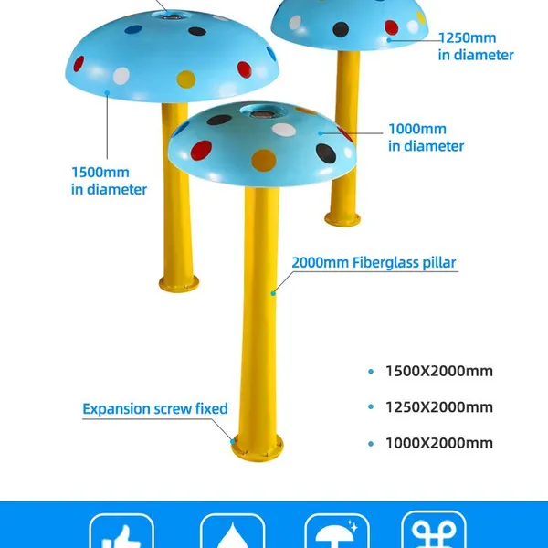 Children's Outdoor Water Mushroom Entertainment Decoration for Swimming Pools photo-5