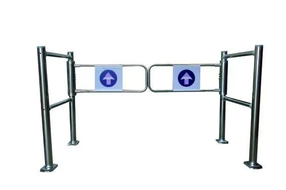 Metal Security Swing Gate for Supermarket Turnstile