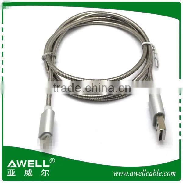 Hot Selling Steel Braided Micro Usb Cable photo-6
