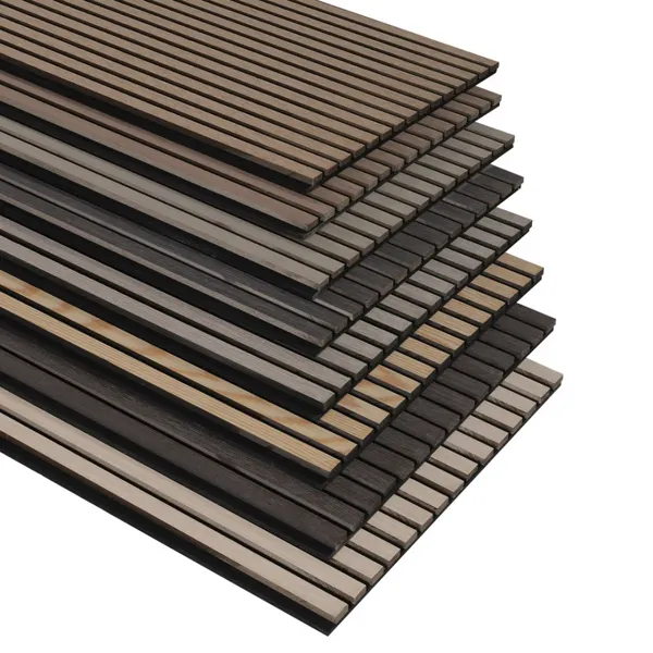 Sound Proof Akupanel Acoustic Wooden Acoustic Slat Wall Panel Wood Wall Panels Akustik Panel photo-3