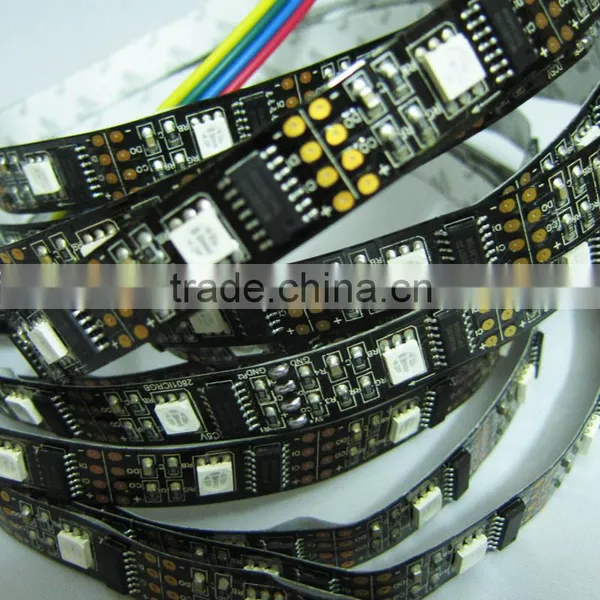 5M WS2801 LED Strip 32 LEDs/M RGB Waterproof Individually Addressable Full Color WS2801 Chip IP67 DC5V photo-3