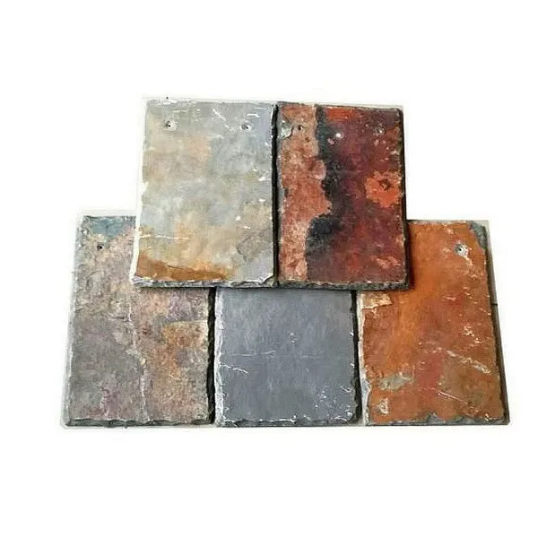 Rusty Slate Tiles,Natural Slate Tiles, Slate Roof Tiles, Rusty Shale Tiles, Stone Tiles, Anti-corrosion and Heat-insulating Slate Tiles