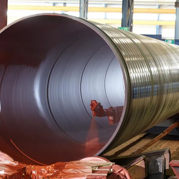 Spiral Welded Carbon Steel Large Diameter SSAW Steel Pipes A35 API 5L for Oil and Water Pipeline photo-2