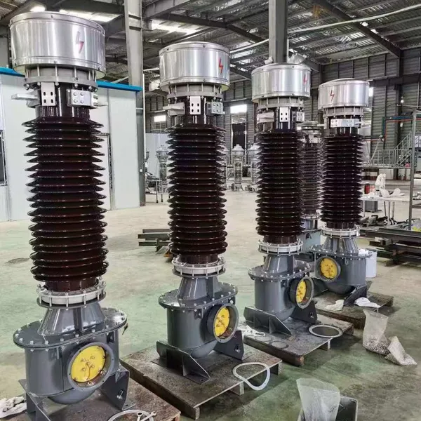 Transformateur de courant immergé dans l'huile de classe industrielle 35 - 220KV pour les centrales électriques