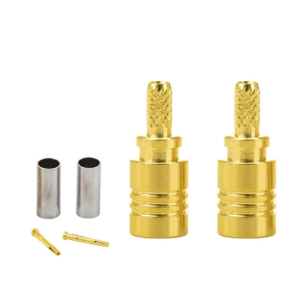 Crimp SMB Female Coaxial Connector SMB-K1.5 Open Window Antenna Feedline Joint