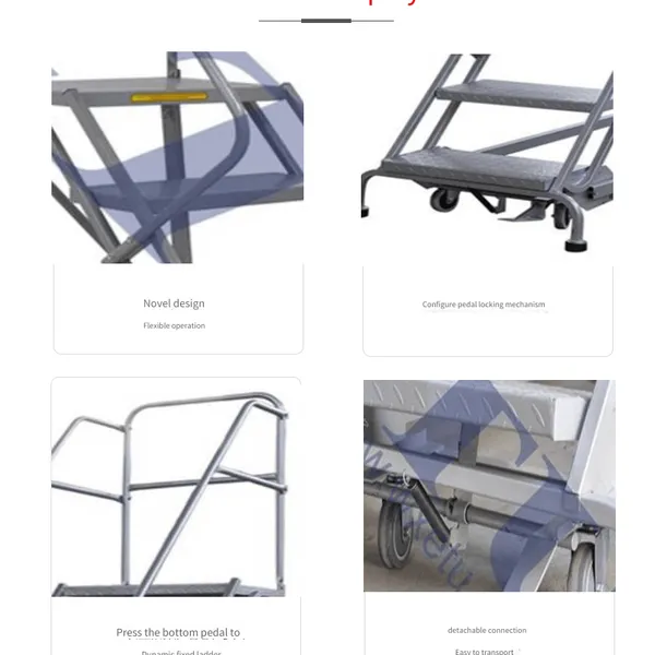 Etu Easy Ladder, Detachable and Multifunctional Mobile Ladder for Logistics, Warehousing, Workshop Production and Industrial Goods Picking photo-4