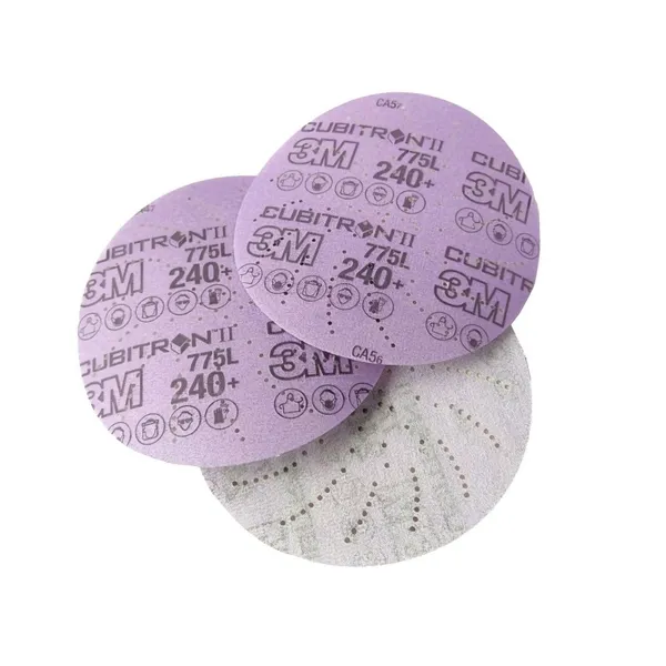 3M 775L 6 in Sanding Disc 3m Cubitron Porous Cool Cut Ceramic Sand Disc Cubitron II Hookit Abrasive Disc for Grinding photo-2