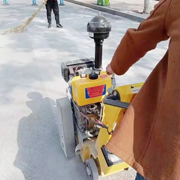 Multiple Models of Road Marking Removal Machines Are Available. Asphalt Pavement Old Marking Removal Machines, Paint Marking Grinding Machines photo-3