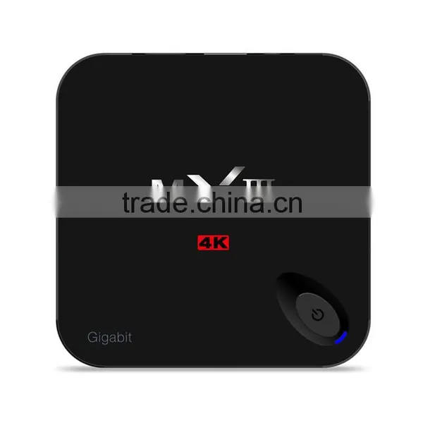 MXIII-G TV Box Android 4.4 1000M LAN Amlogic S812 Quad Core 1G 8G WiFi H.265 Gigabit TV Box Kodi Fully Loaded photo-2