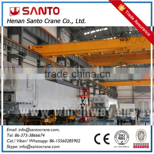 China Famous Overhead Crane Manufacturer 10 Ton Overhead Crane, Workshop Overhead Crane