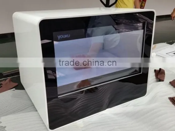 32" Transparent Led Screen Touch Panel Monitor tv Wifi Optional All in One Computer Advertising Led Board Led Display photo-2