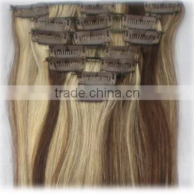 European 100% Remy Clip in Hair Sample Welcomed photo-4