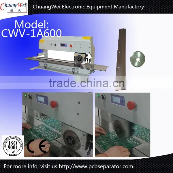 Automatic PCB Depaneling Machine Separation 460mm Length Pcb With Large LCD photo-5