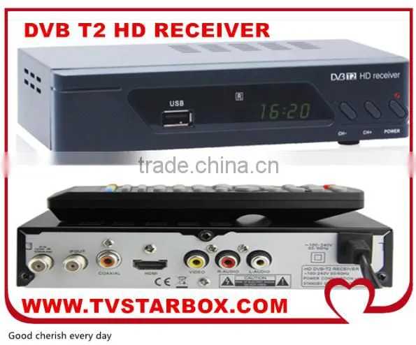 New Design Mpeg4 tv Tuner hd Dvb t2 tv Box for Russia Spain Armeria photo-2