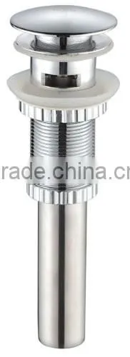 Pop-Up Push Clic Clac Brass Basin Drain photo-2