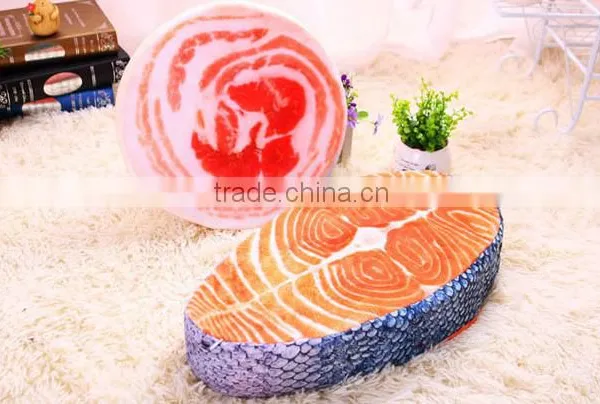New Design Different Shapes Cute Plush Cartoon Fish Pillow Wholesale photo-2