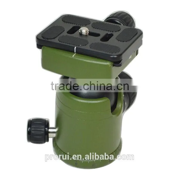 Camera Tripod Head With Dual-level Aluminum Damping Ball Head photo-4