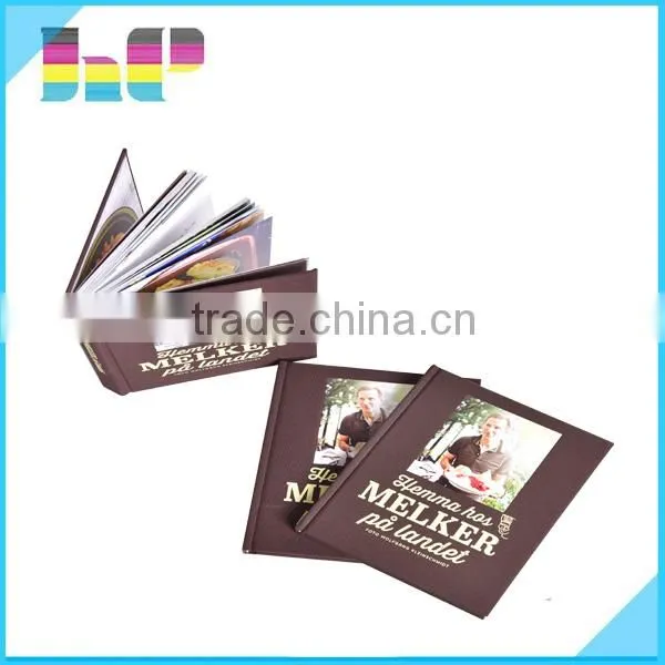 Cheap High Quality a4 Hardcover Embossed Table Cook Book Printing photo-2