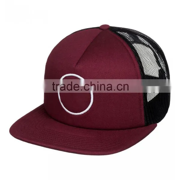 Cap Manufacturer High Quality Custom 5 Panel Flat Brim Trucker Hat photo-2