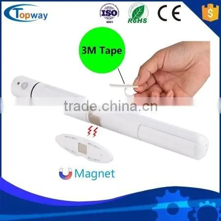 Rotate Stick or Hung Automatic LED Human Sensor Wireless Night Tube Light photo-2