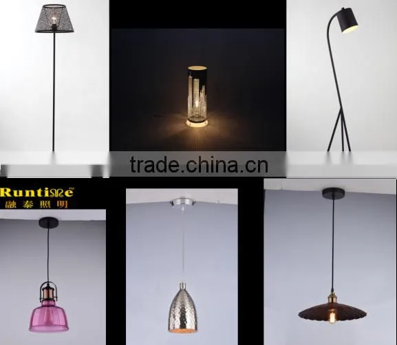Chinese American Style Modern Desk Light White Table Lamp For Restaurant Or Hotel RT6006 photo-3