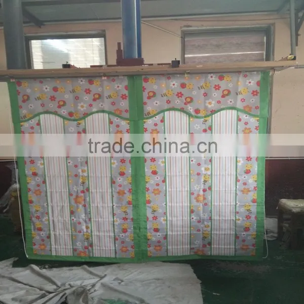 China Craft Fan Style Roman Blind From Kingo