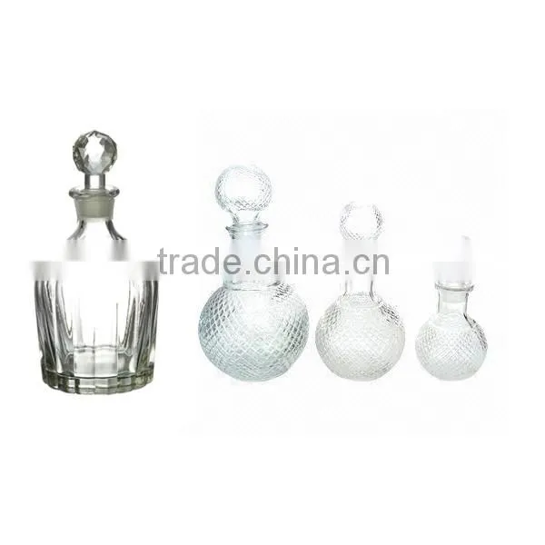 White Glass Bottle/Glass Perfume Bottle