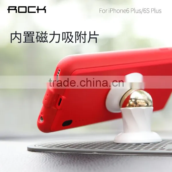 ROCK P1 With Magnet Portable Power Case for IPhone 6Plus 6s Plus 2000mAh Power Bank External Battery Case MT-5706 photo-4