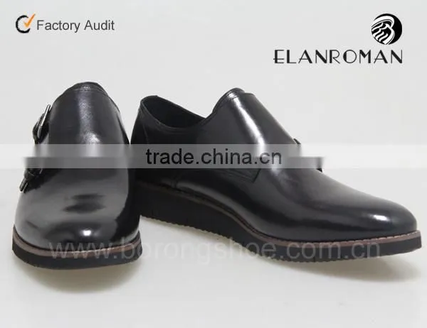 New Arrive Double Monk Strap Leather Male Formal Shoes photo-3