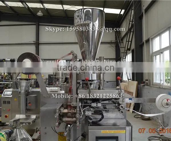 Automatic Small Tea Bag Packing Machine Price With Inner Outer Bag and String Label Supplier's Choice photo-2