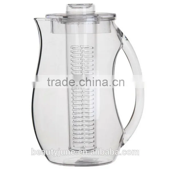 2015 New Products Fruit Infusion Pitcher/water Infuser Pitcher 3L