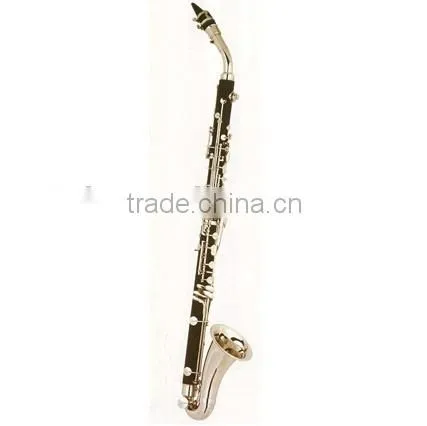 High Grade Imitated Wood Body Alto Clarinet Silver Plated Keys photo-2