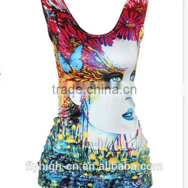 Tank Top Manufacturer From China Print 3d Tank Top photo-3