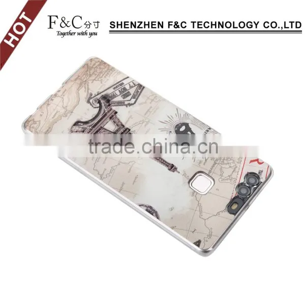Professional Phone Case Manufacture Customize Print 3D Sublimation Printing Hard PC Cover Case for Huawei p9 photo-3
