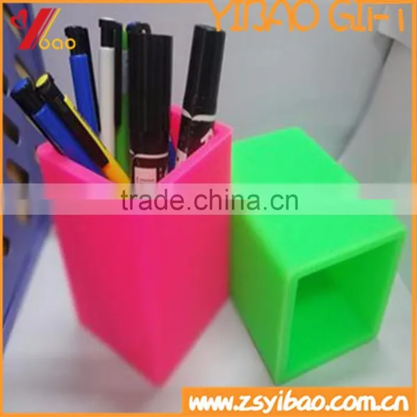 Eco-friendly Cute Kids Silicone Pen/Pencil Container/Holder photo-4