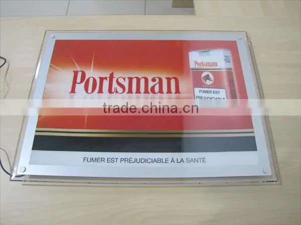 Edgelight CF1A Acrylic Frame Light Box Illuminated Window Display Units photo-2