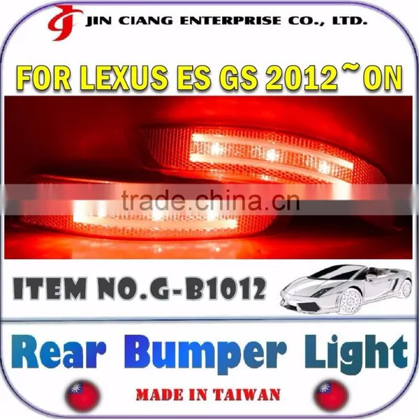 Car Body Parts For LEXUS ES300 ES350 LED LIGHT Guide REAR BUMPER LIGHT photo-3