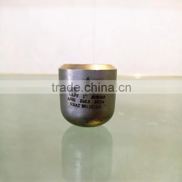ANSI Made in China Stainless Steel Seamless Pipe Fitting Cap photo-5