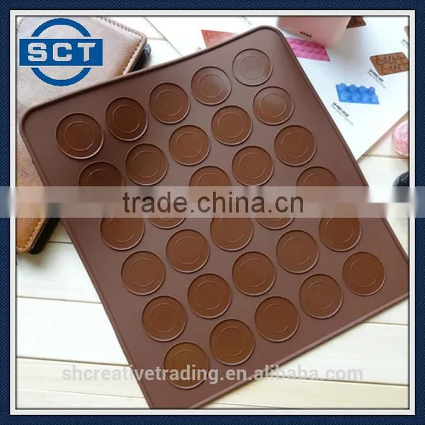 Magician Baking Mat - Non Stick Heat Resistant Liners Professional Grade for Macaron Pastry Cookie photo-2