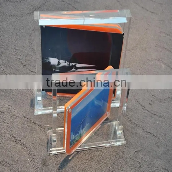 Hot Sale ! Acrylic Rotatable Photo Frame photo-2